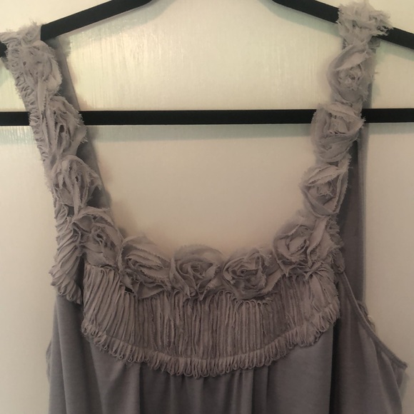 Grayish Boho Tank - 2X - Picture 2 of 4